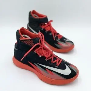 %Nike Zoom Hyperrev Black University Red Basketball Sneakers 11.5 / A 33 Nike Zoom Hyperrev Men main image 4